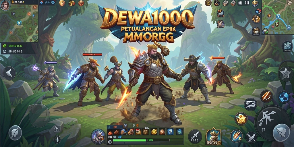 Gameplay DEWA1000 yang mendebarkan di dunia MMORPG.