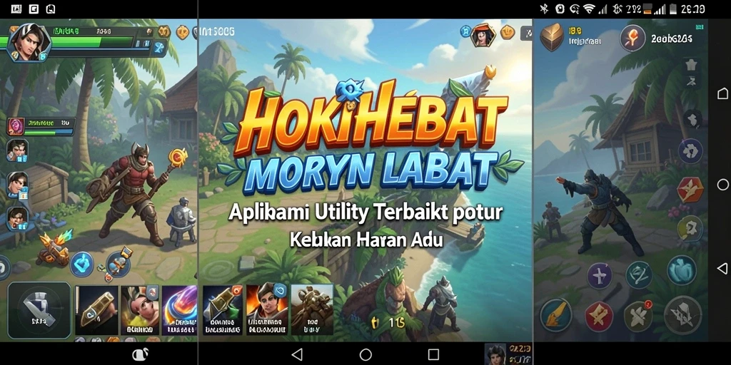 Tampilan menarik HOKIHEBAT dalam mengelola tugas harian.