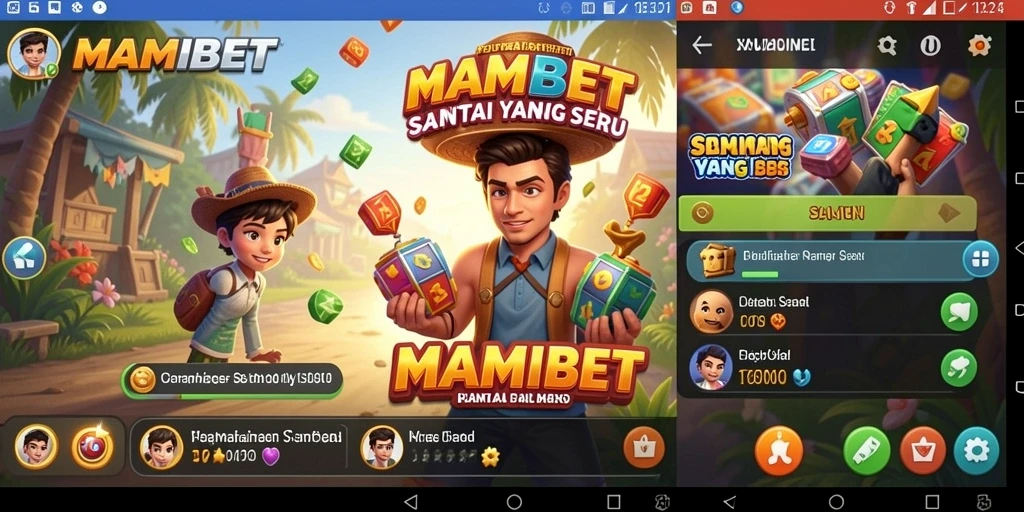 Tampilan gameplay MAMIBET yang seru dan menghibur.
