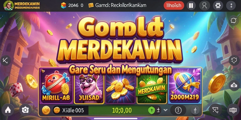 Screenshot gameplay <strong>MERDEKAWIN</strong> menampilkan keseruan dalam bermain Slot.