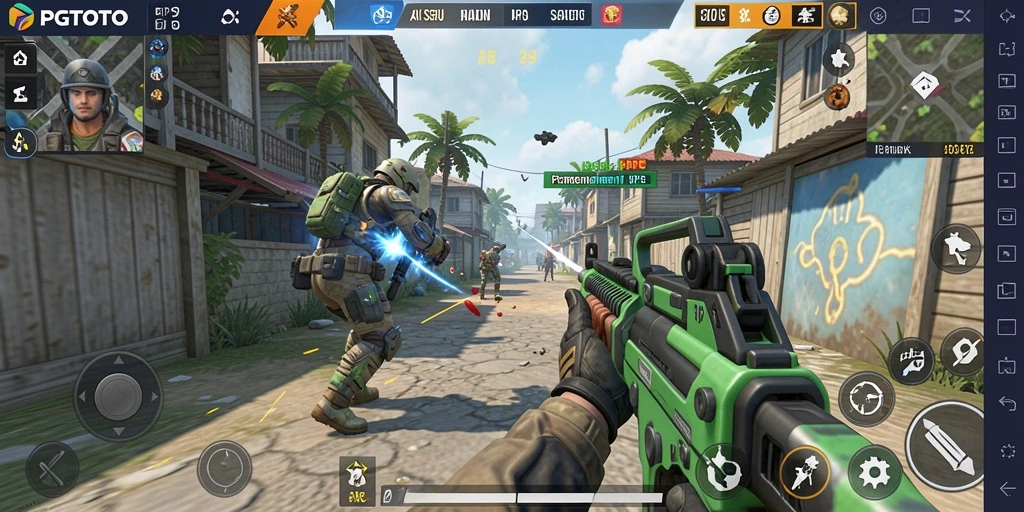 Gameplay menegangkan dalam <strong>PGTOTO</strong> dengan aksi yang mendebarkan.
