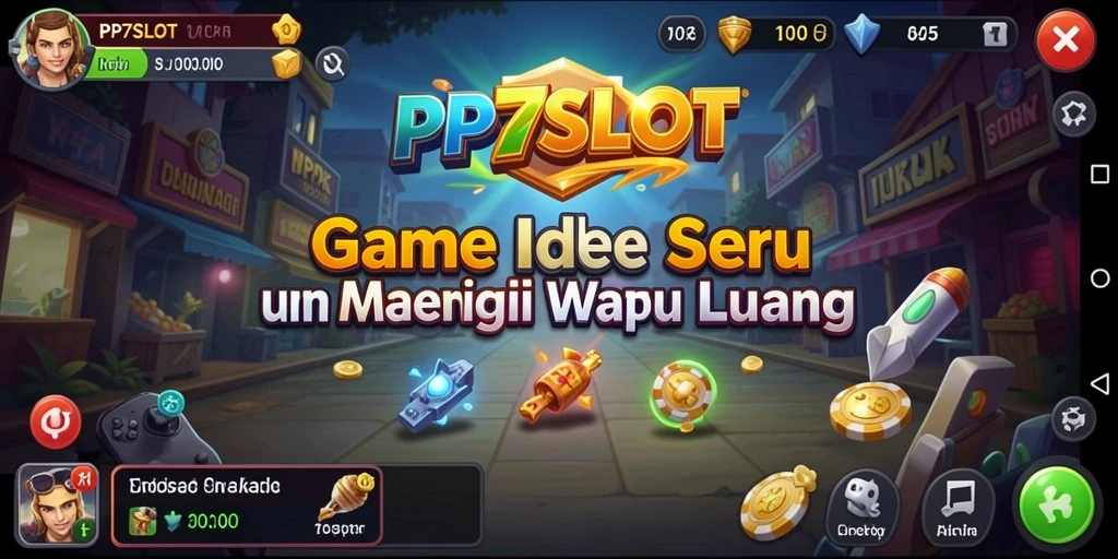 Tampilan gameplay <strong>PP7SLOT</strong> yang menarik dan penuh warna.